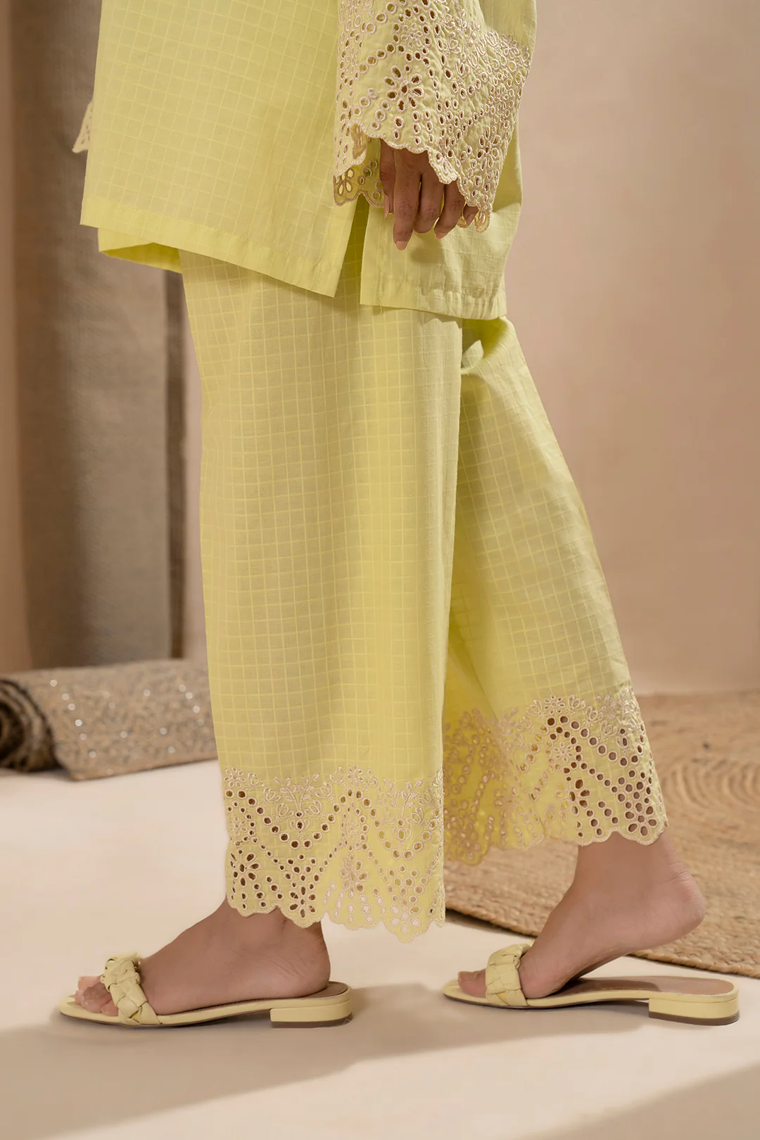 Embroidered Co-Ord Set - 0075 - Image 5