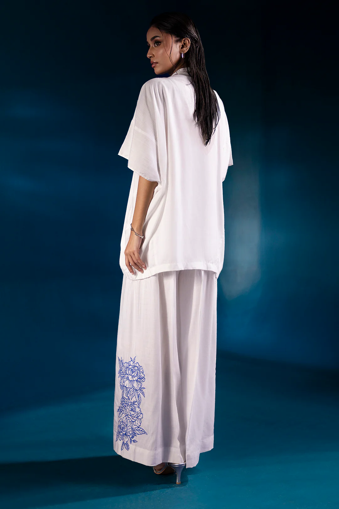 Embroidered Co-Ord Set - 0083 - Image 8