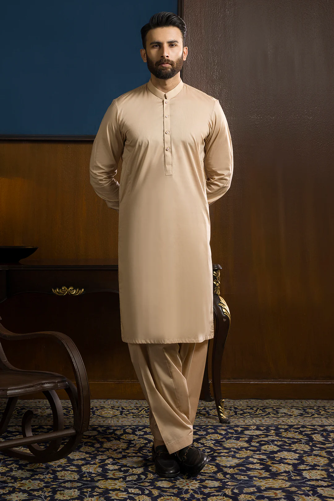 Comfort-Cotton Shalwar Kameez - 2603 - Image 10