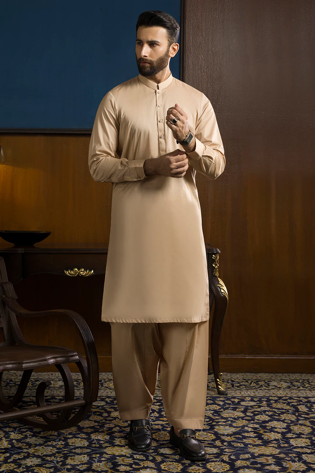 Comfort-Cotton Shalwar Kameez - 2603 - Image 2
