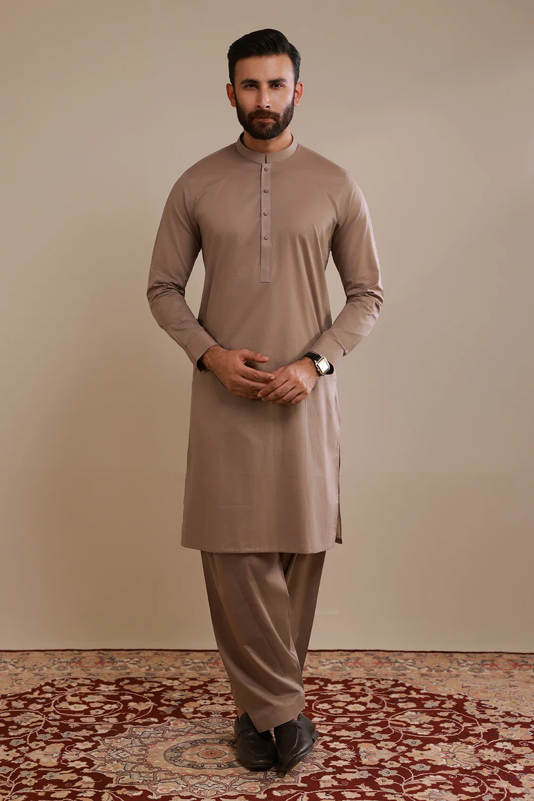 Comfort-Cotton Shalwar Kameez - 2619 - Image 2