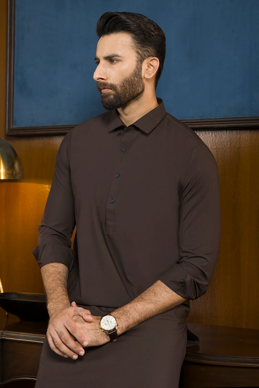 Comfort-Cotton Shalwar Kameez - 2620 - Image 4