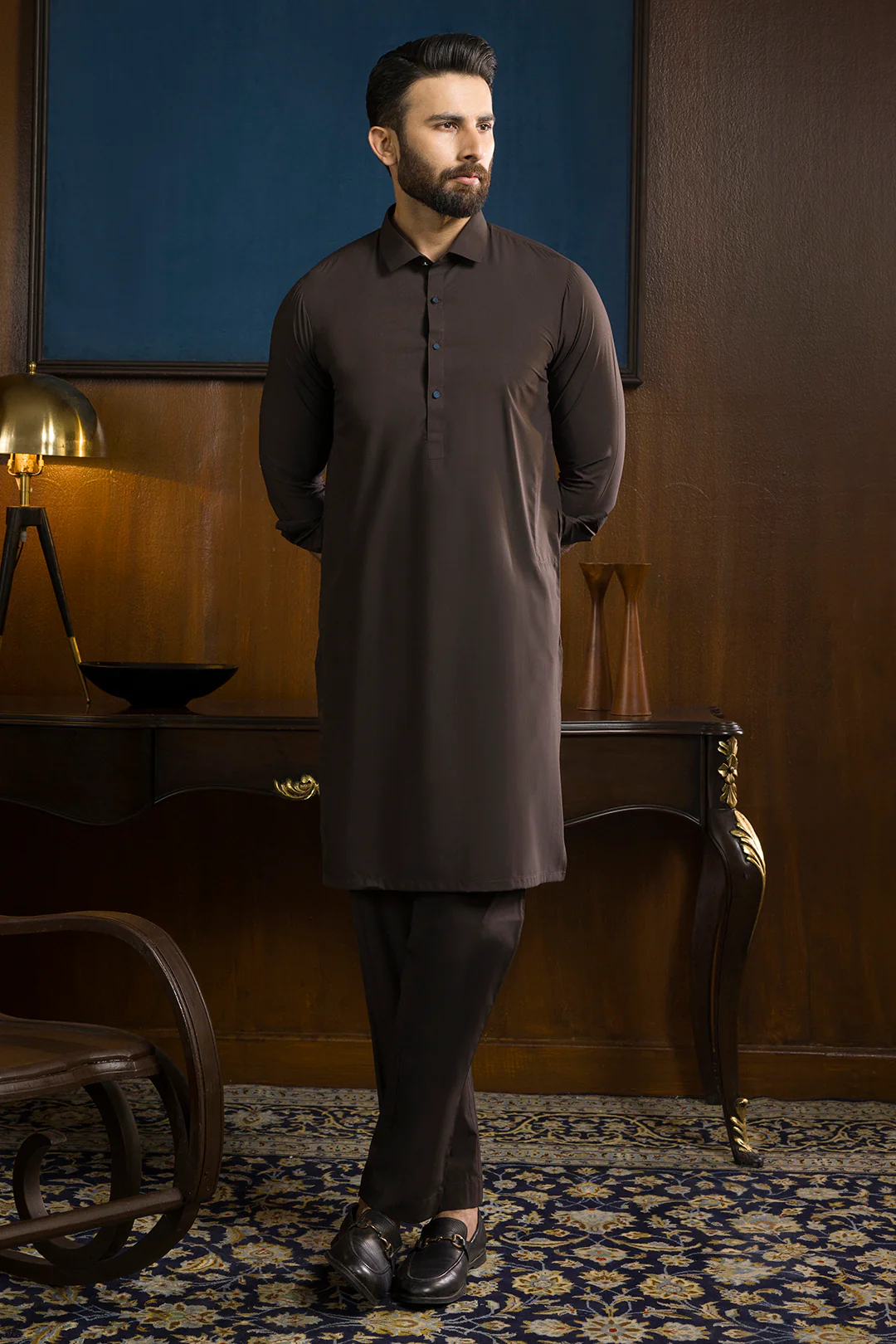 Comfort-Cotton Shalwar Kameez - 2620 - Image 5