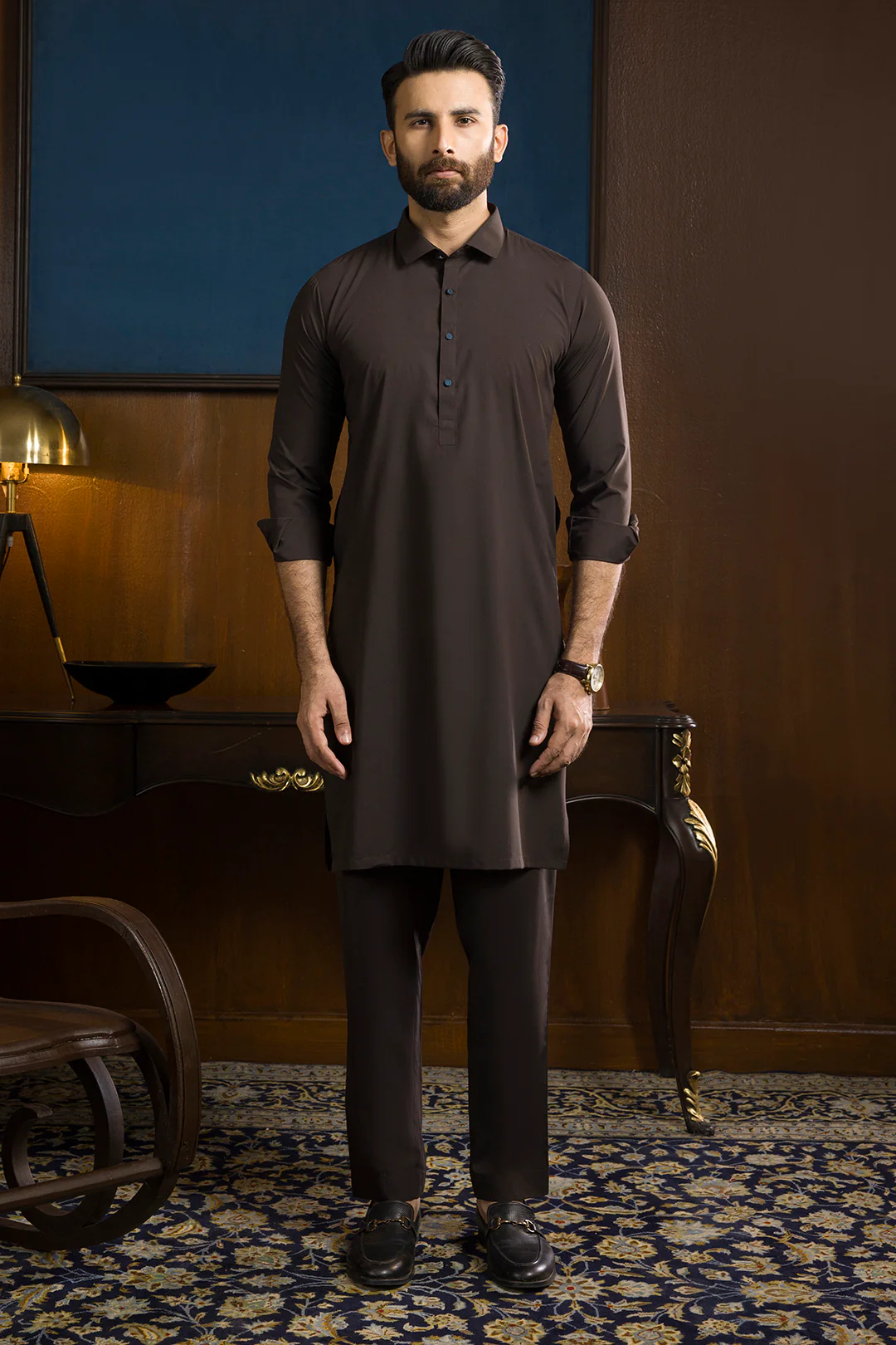 Comfort-Cotton Shalwar Kameez - 2620 - Image 7