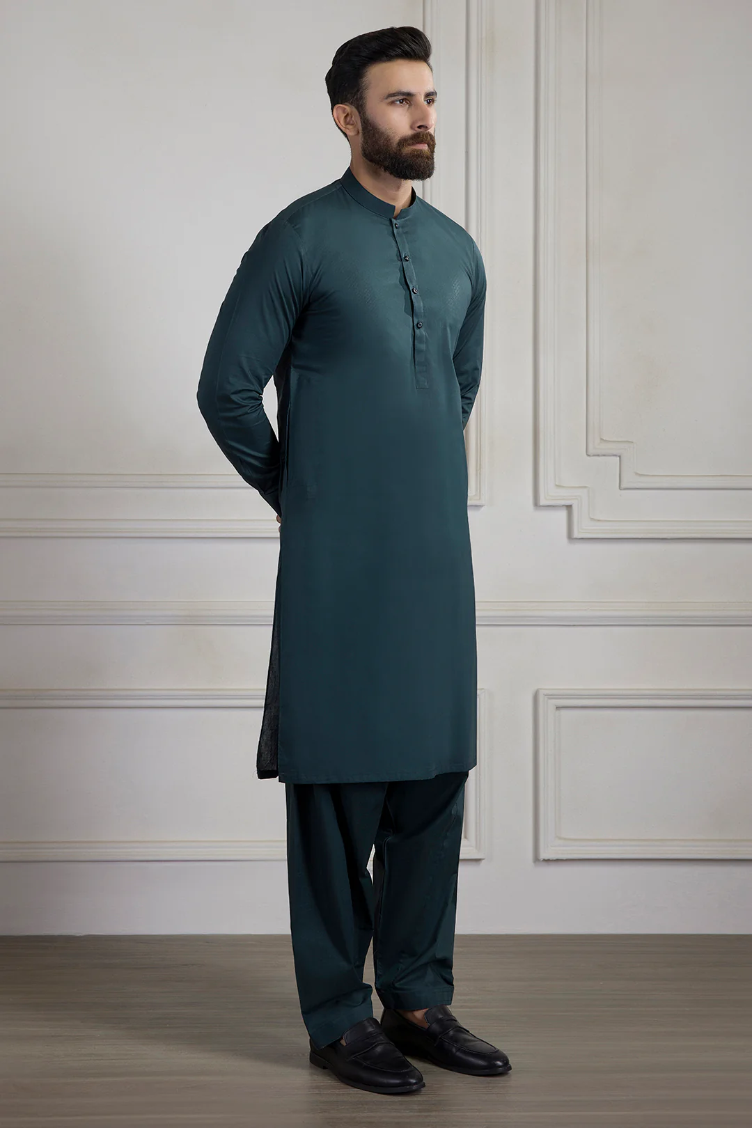 Comfort-Cotton Shalwar Kameez - 2630 - Image 10