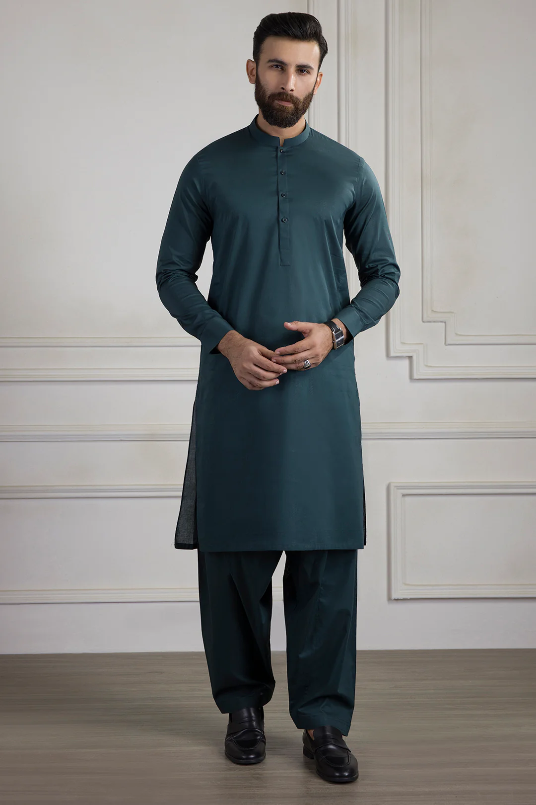 Comfort-Cotton Shalwar Kameez - 2630 - Image 11
