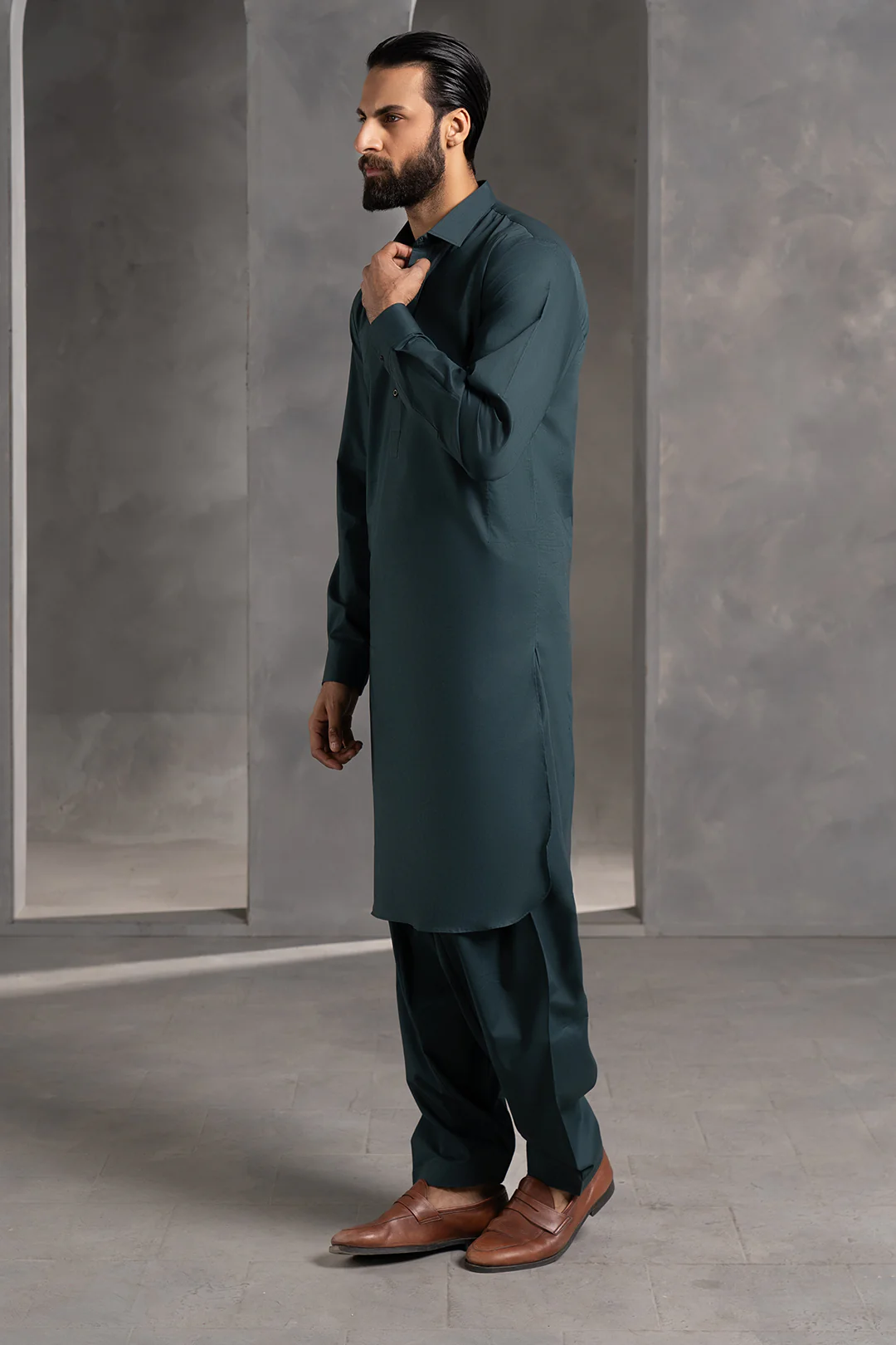 Comfort-Cotton Shalwar Kameez - 3014 - Image 9