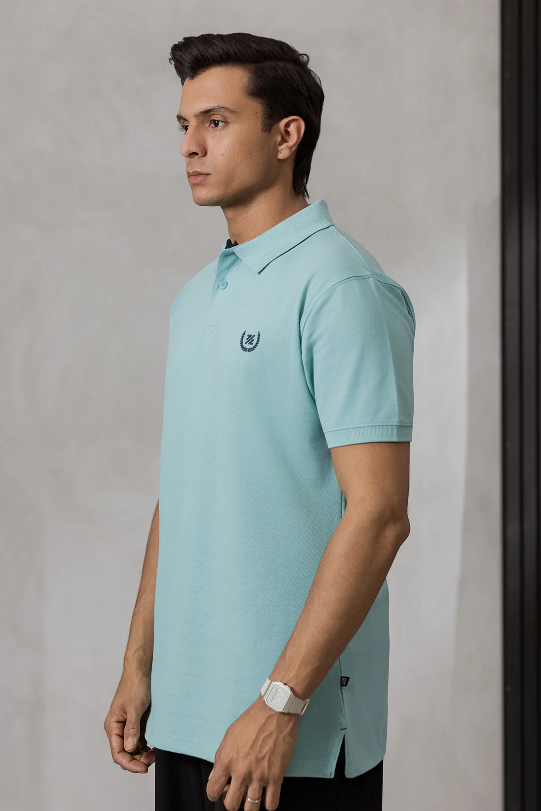 Contrast Placket Polo - 6004 - Image 6
