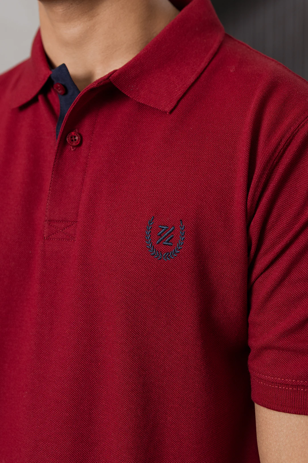 Contrast Placket Polo - 6004 - Image 2