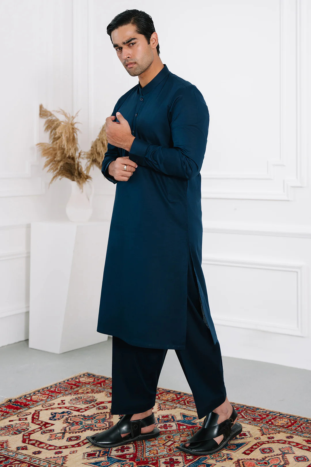 Comfort Cotton Shalwar Kameez - 0034 - Image 37
