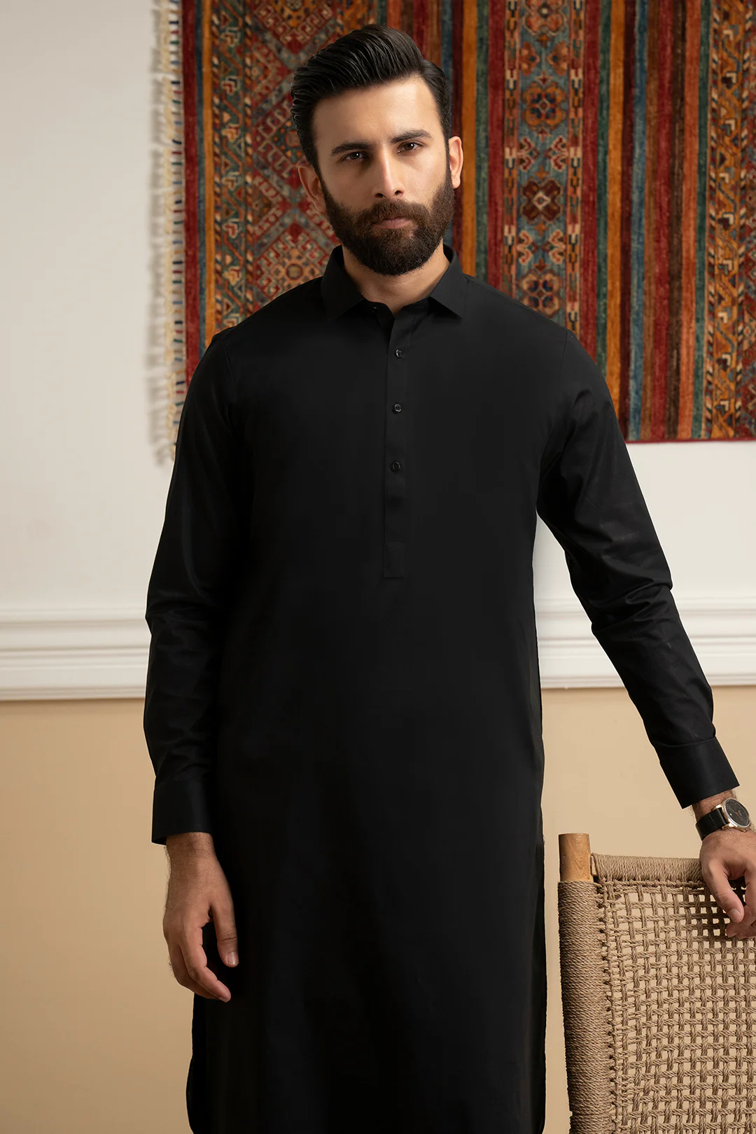 Comfort Cotton Shalwar Kameez - 0034 - Image 95