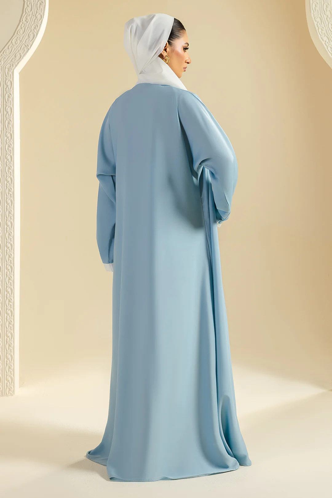Double Upper Abaya - 5021 - Image 12