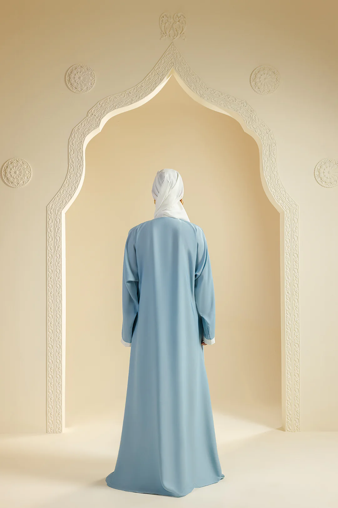 Double Upper Abaya - 5021 - Image 13