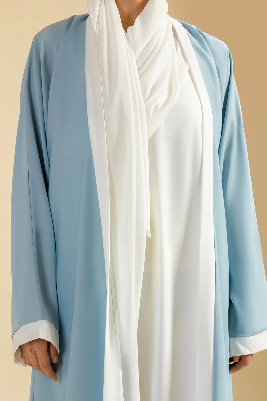 Double Upper Abaya - 5021 - Image 8