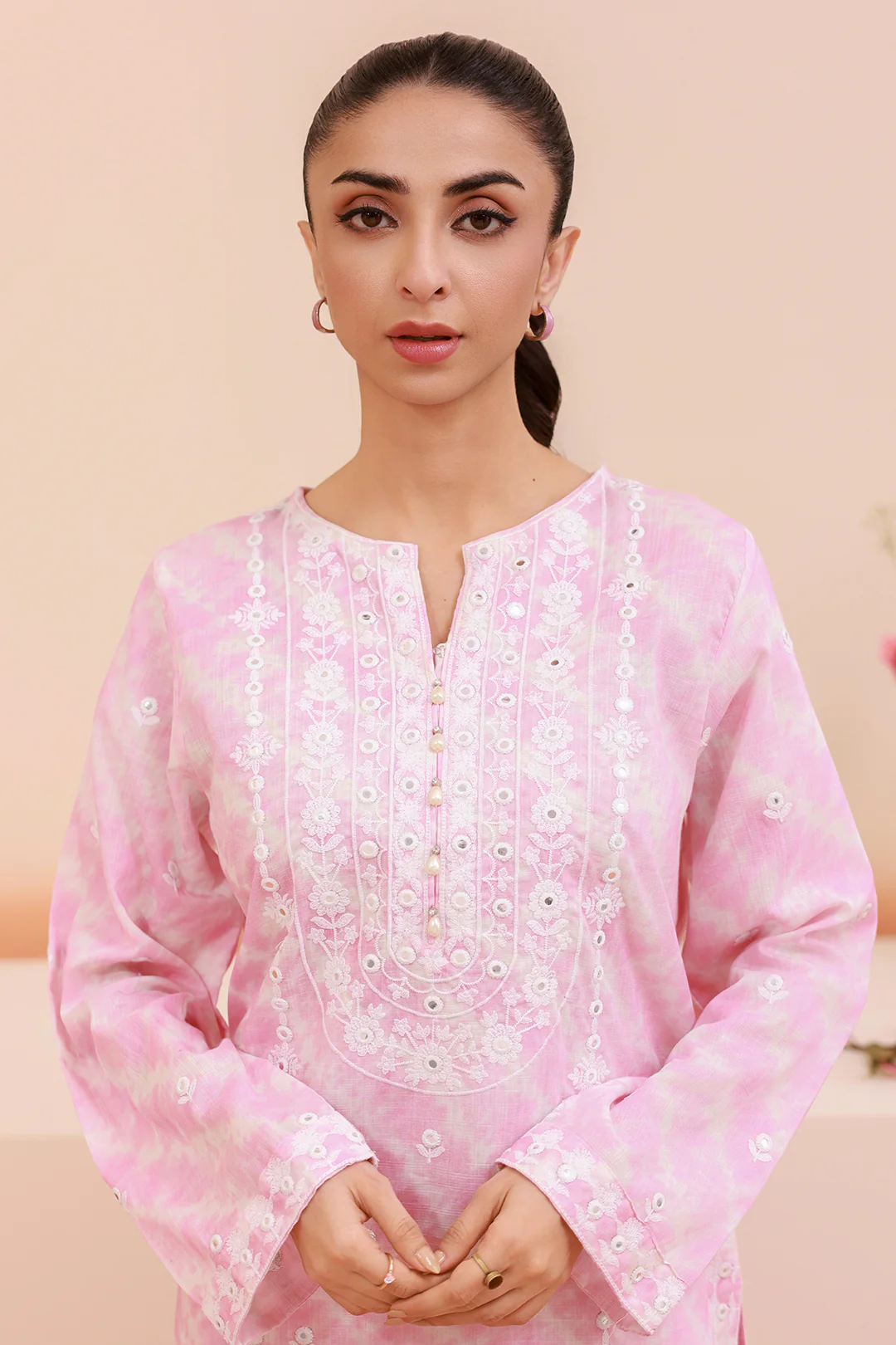 Embroidered Kurta Trouser - 3315 - Image 4