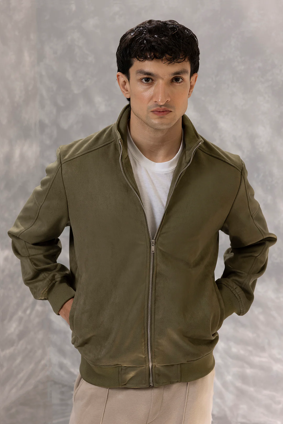 Faux Suede Jackets - 5006 - Image 6
