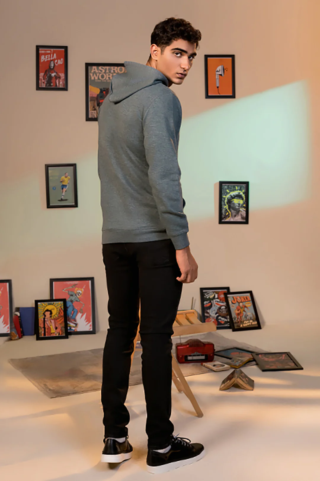 Graphic Hoodie - 3007 - Image 5
