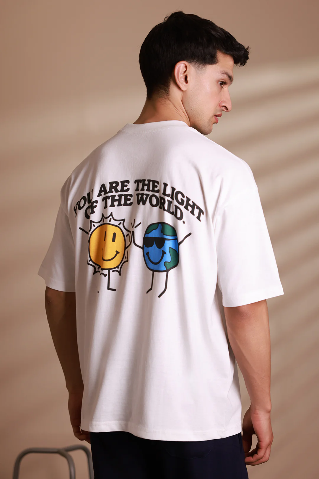 Oversized Graphic T-Shirt - D006 - Image 3