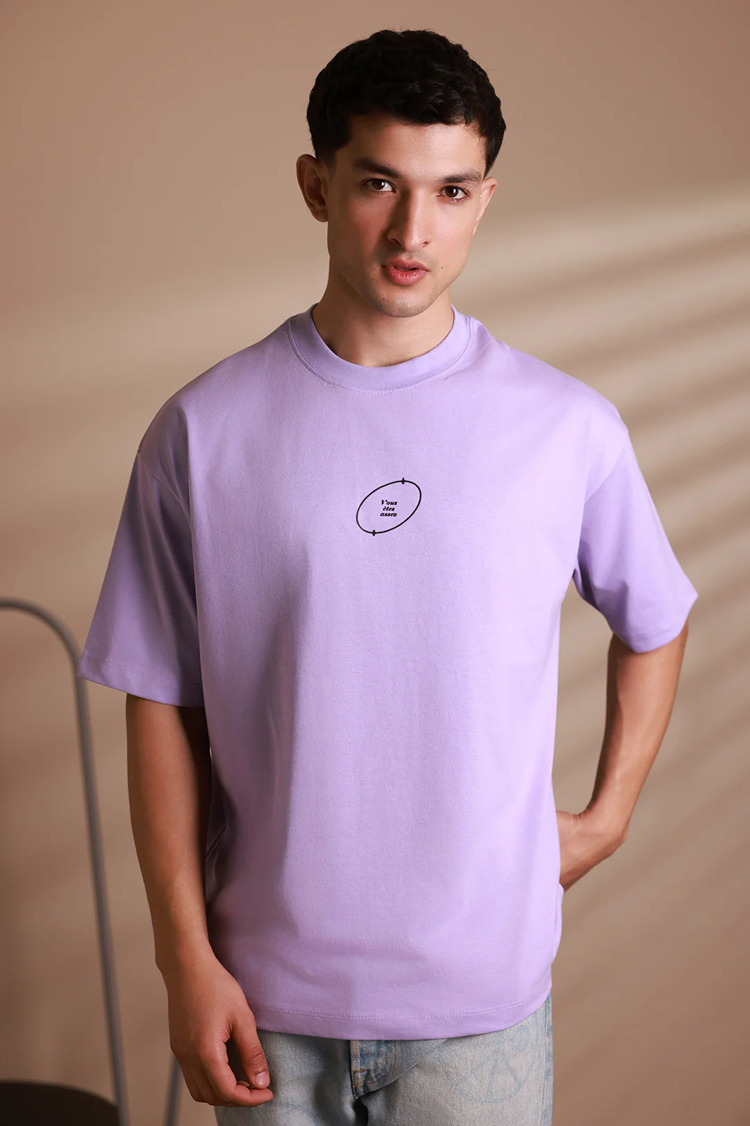 Oversized Graphic T-Shirt - D020 - Image 2