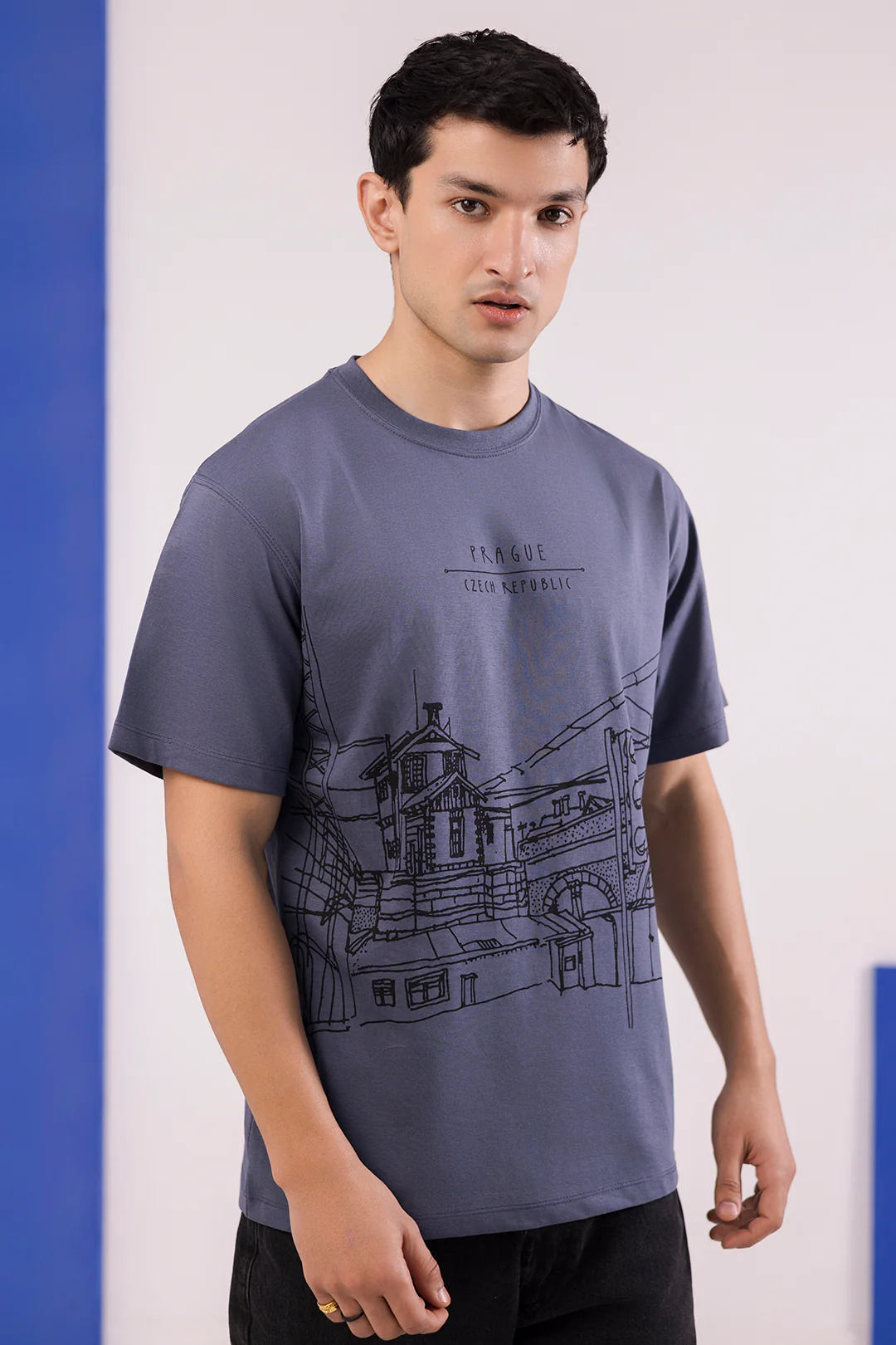 Relax Graphic T-Shirt - X043 - Image 3