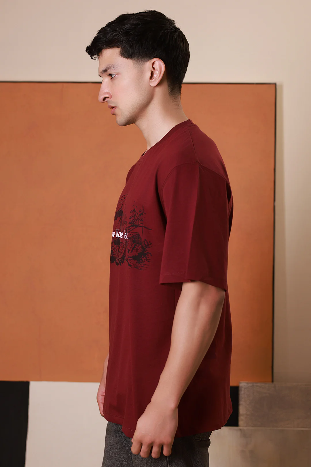 Relax Graphic T-Shirt - X055 - Image 4