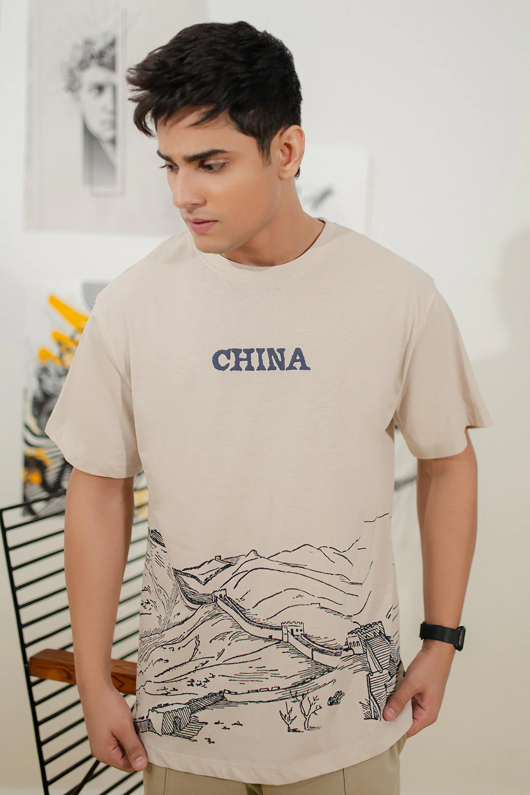 Relax Graphic T-Shirt - X083