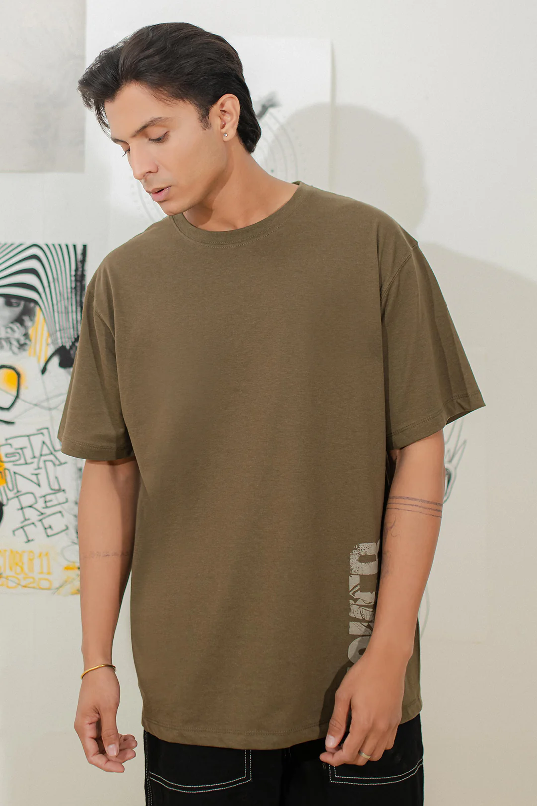 Relax Graphic T-Shirt - X102 - Image 4