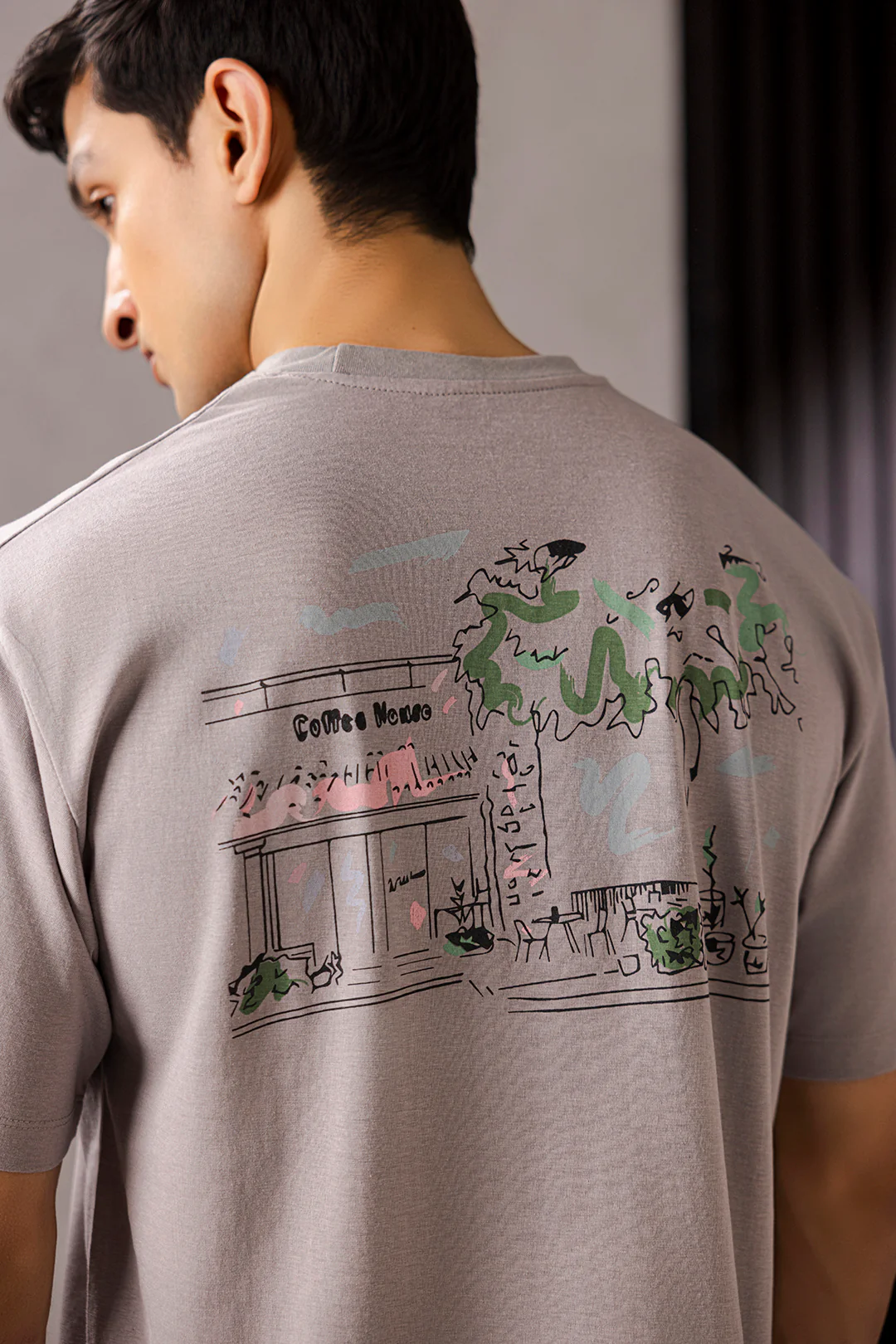 Relax Graphic T-Shirt - X141 - Image 4