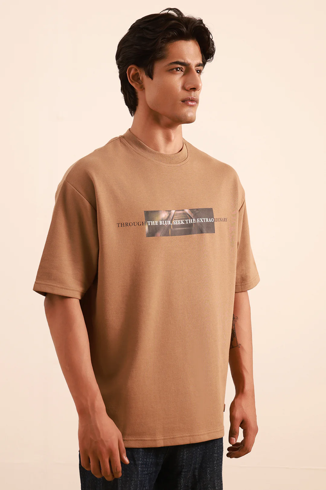 Oversized Graphic T-Shirt - 4010 - Image 2