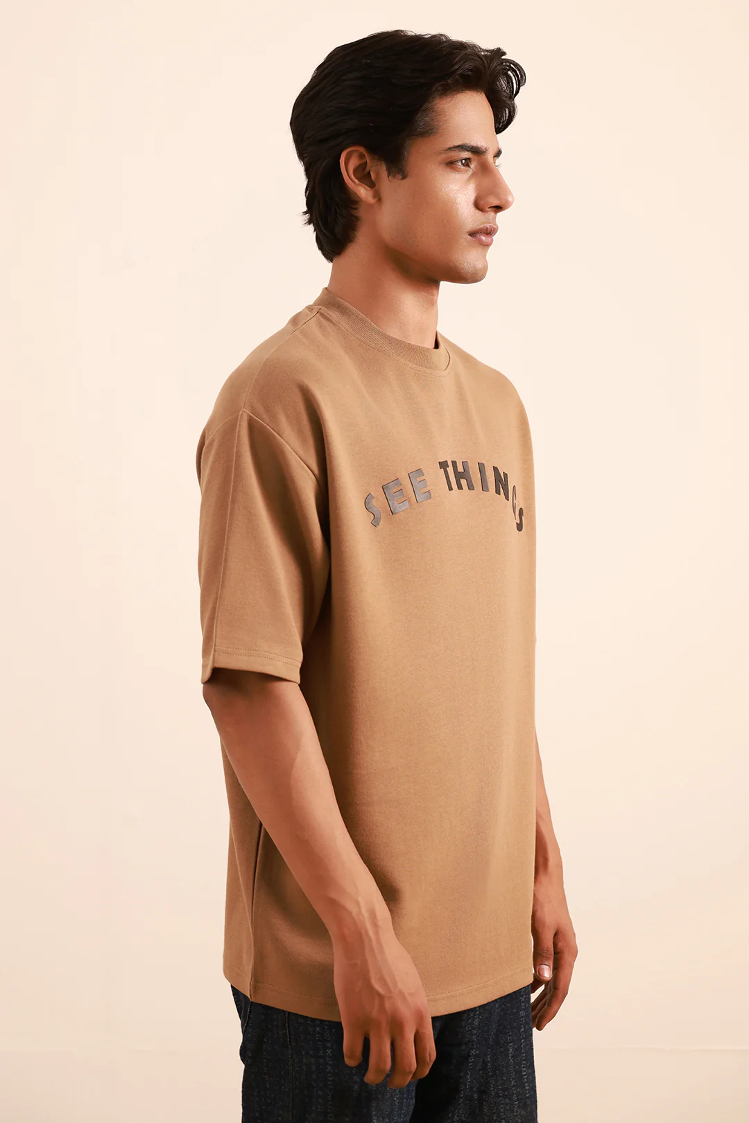Oversized Graphic T-Shirt - 4011 - Image 2