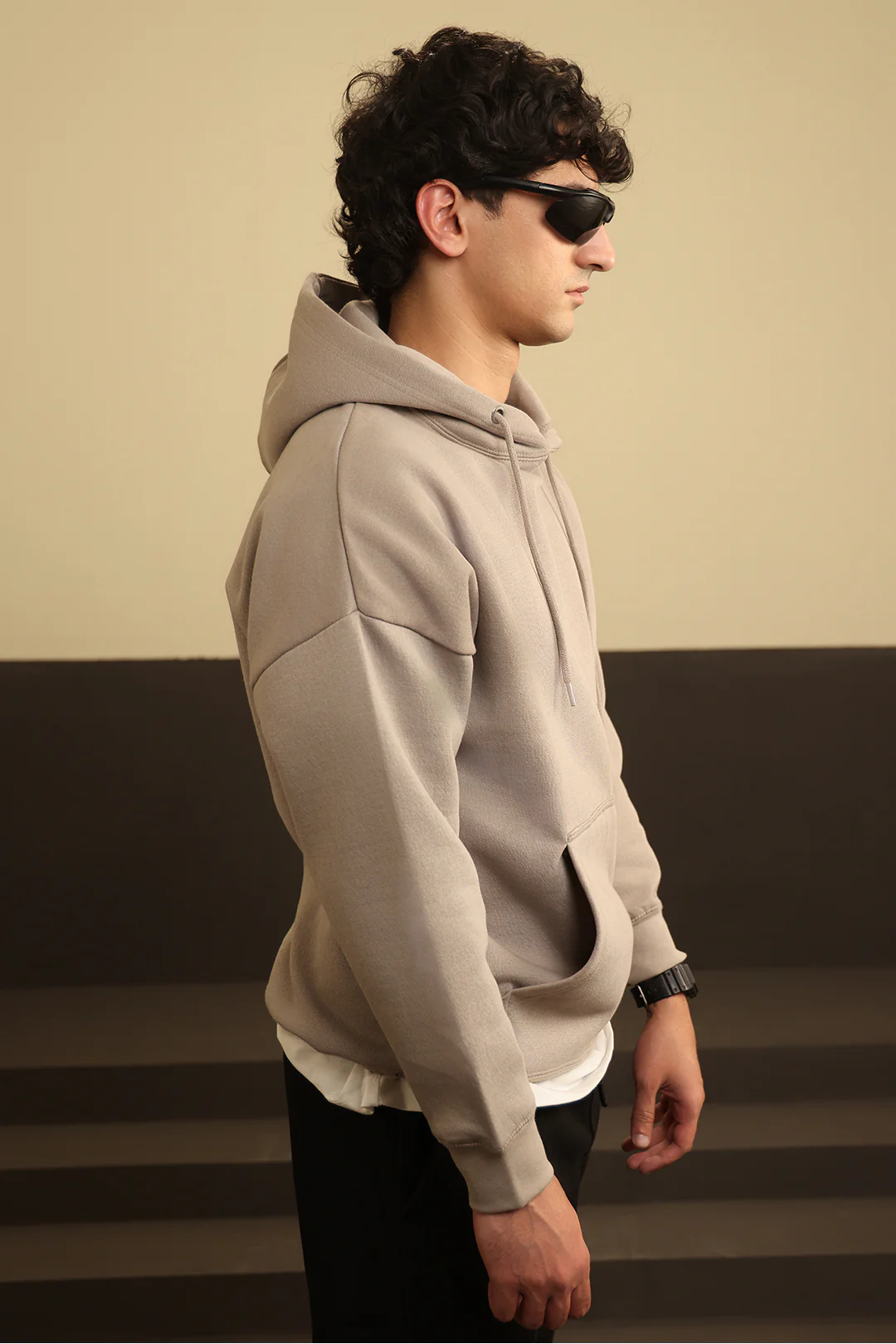 Basic Oversized Hoodie - 5001 - Image 15