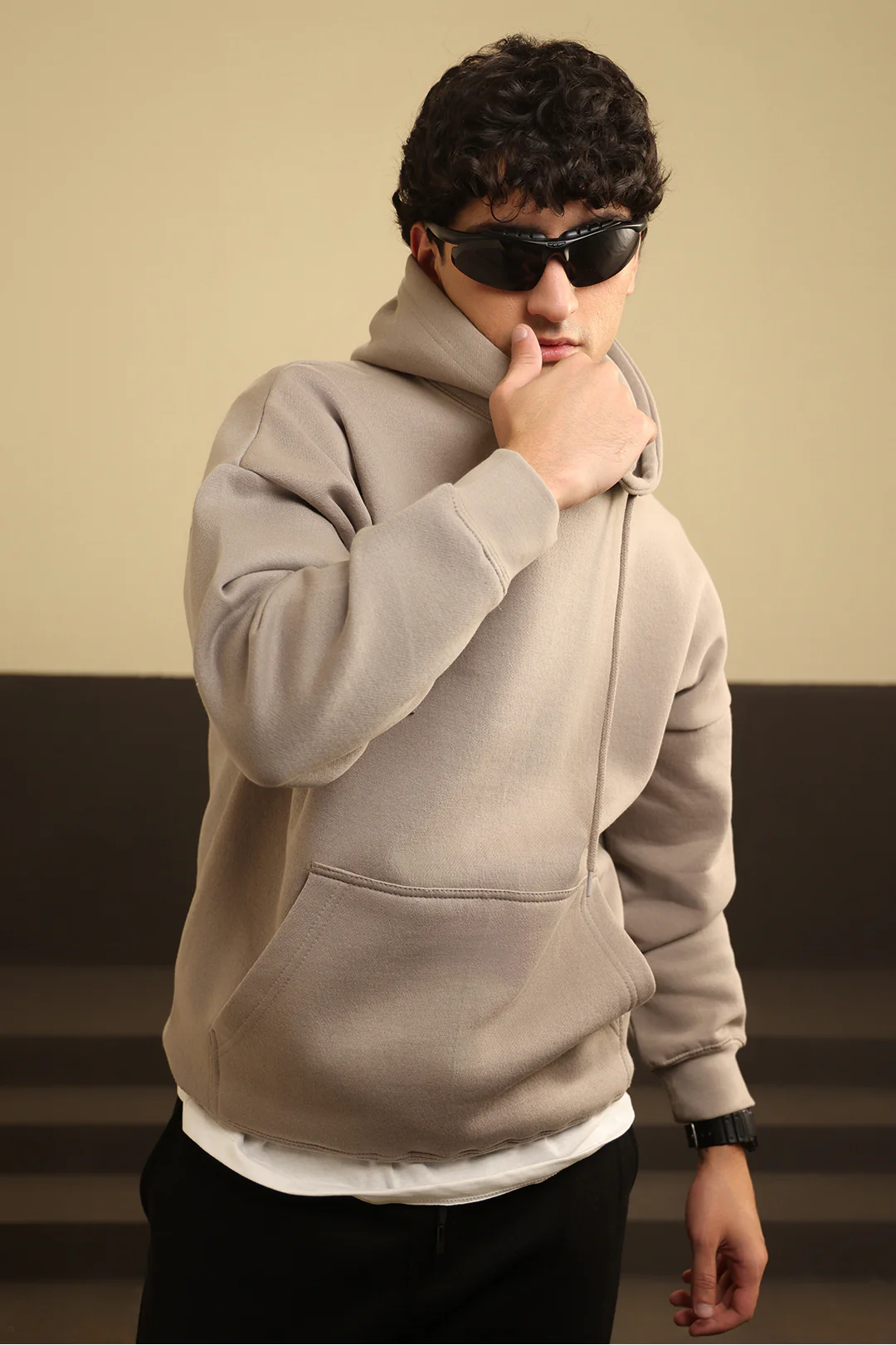 Basic Oversized Hoodie - 5001 - Image 17