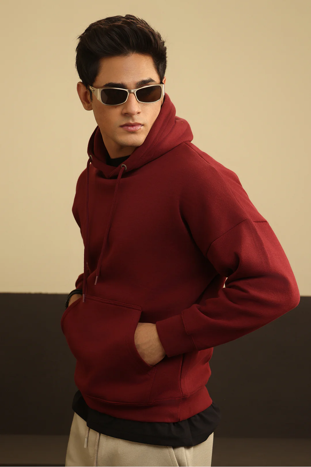 Basic Oversized Hoodie - 5001 - Image 2