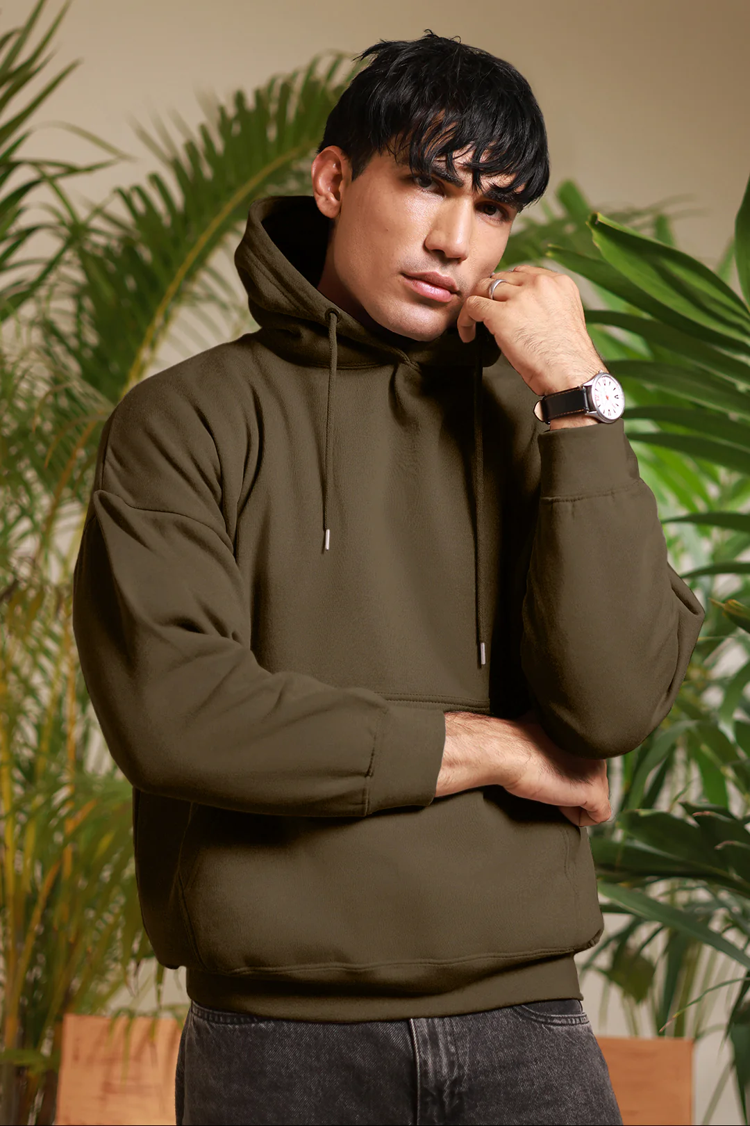 Basic Oversized Hoodie - 5001 - Image 24