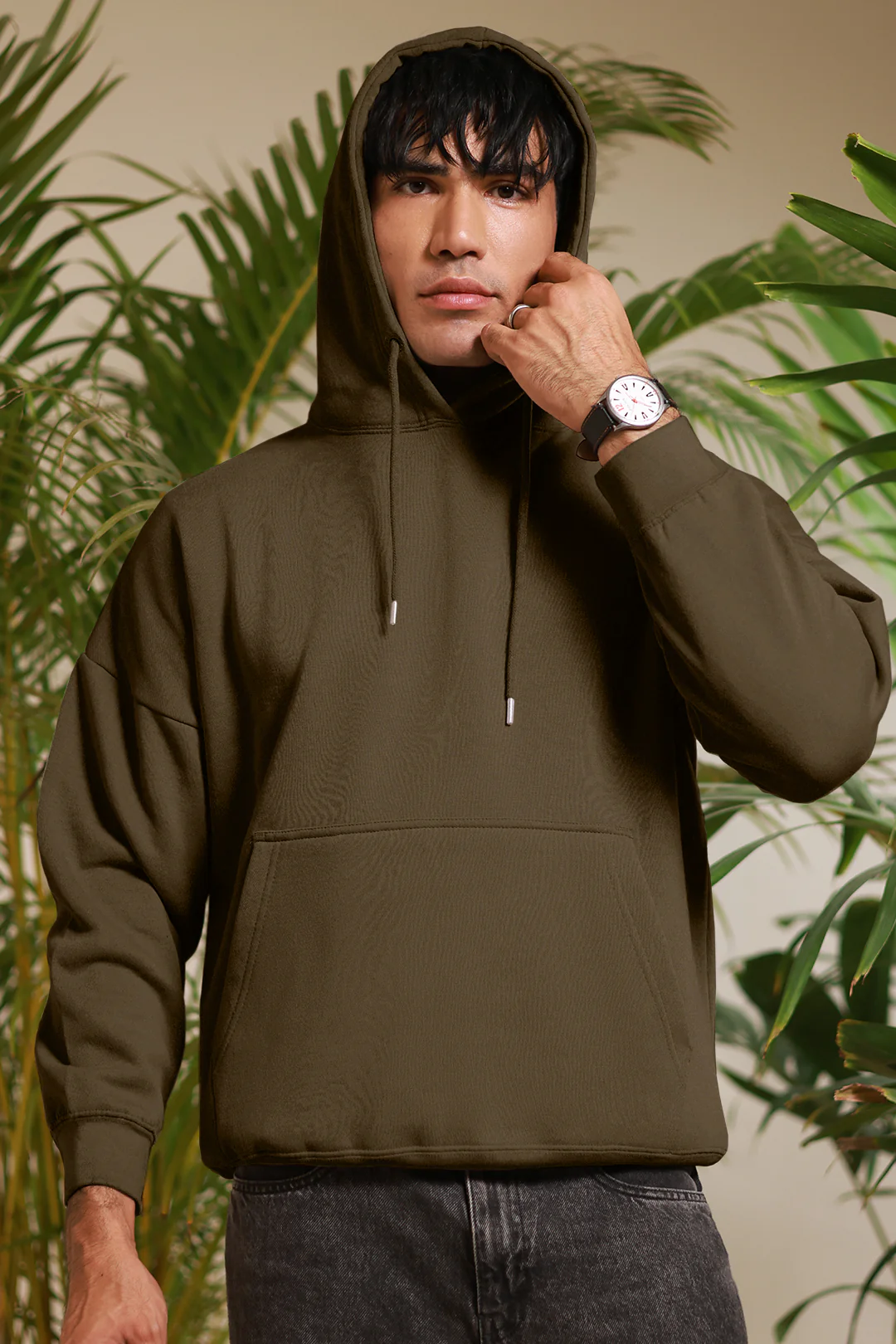 Basic Oversized Hoodie - 5001 - Image 25