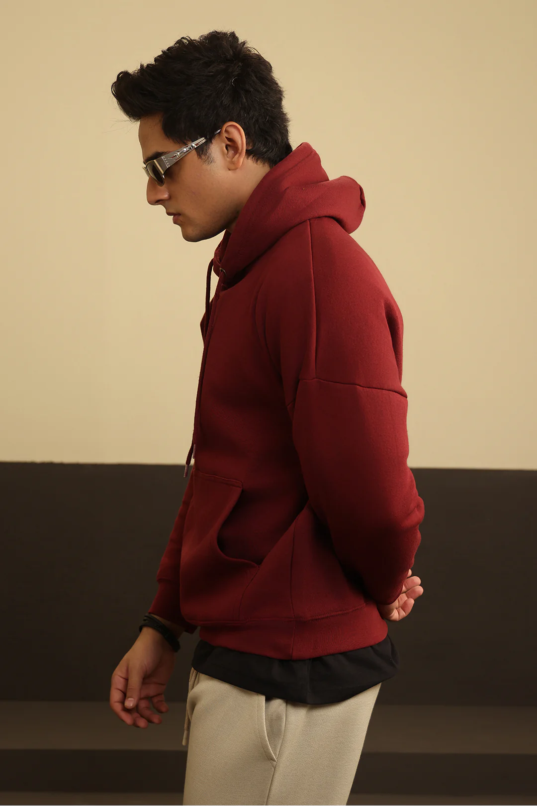 Basic Oversized Hoodie - 5001 - Image 4
