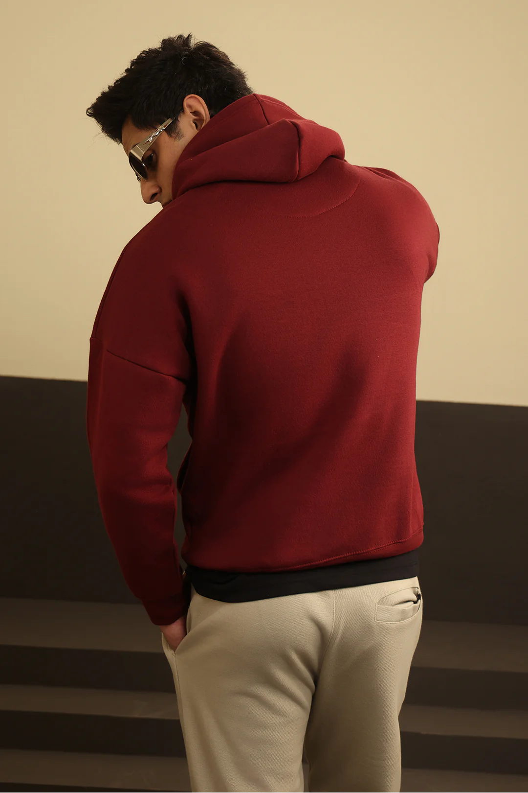 Basic Oversized Hoodie - 5001 - Image 5