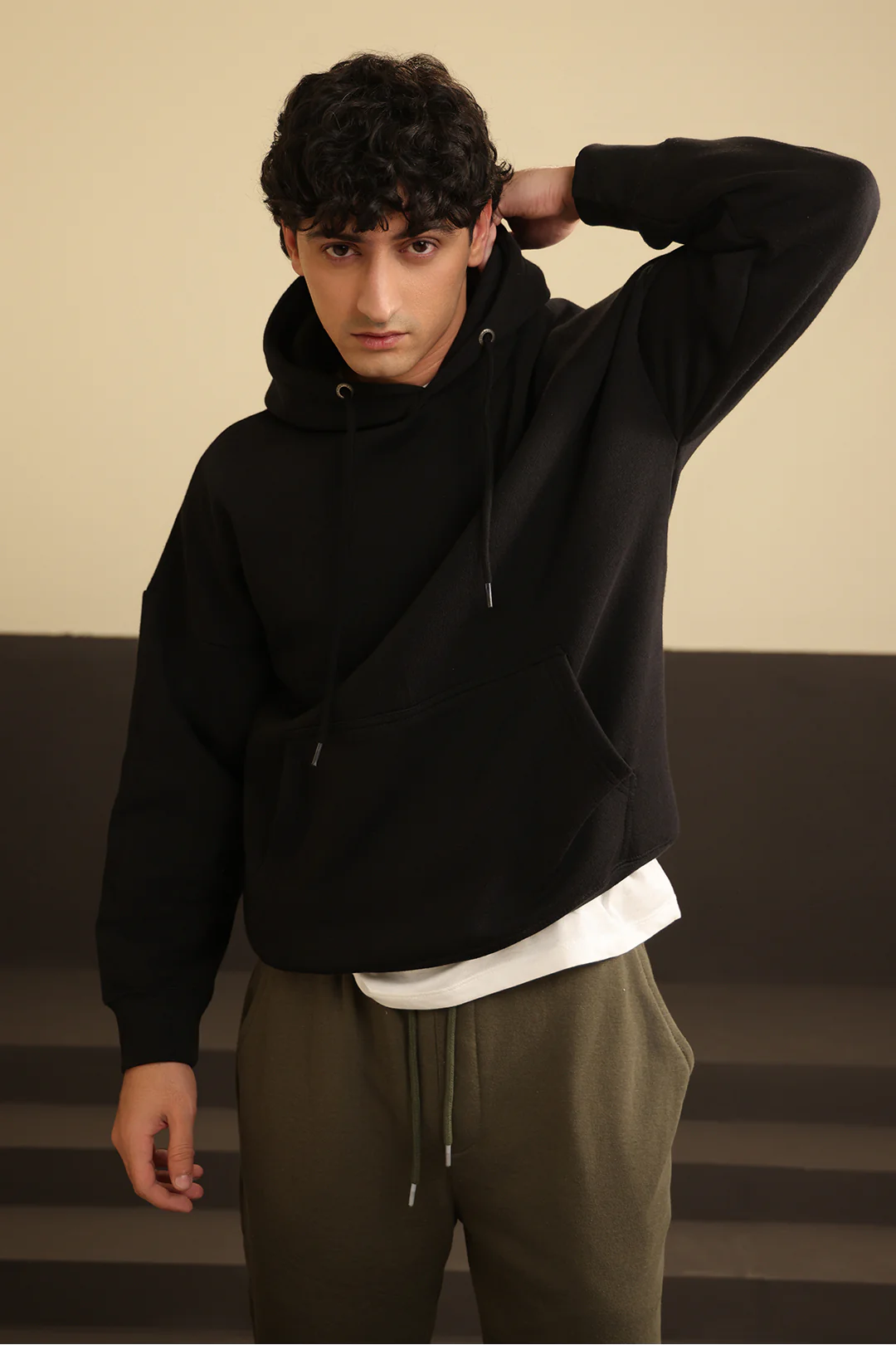 Basic Oversized Hoodie - 5001 - Image 8