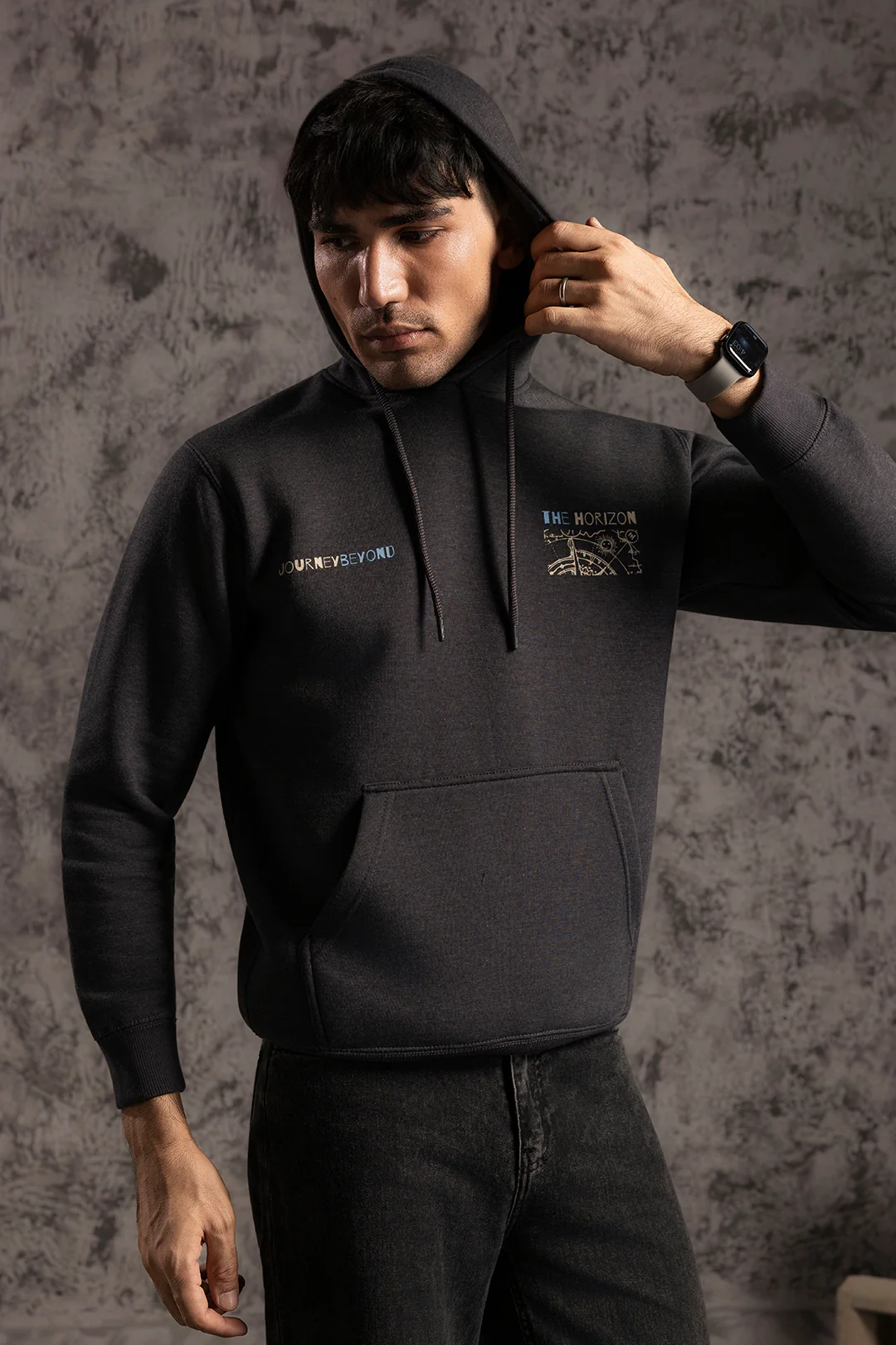 Graphic Hoodie - 5027 - Image 11
