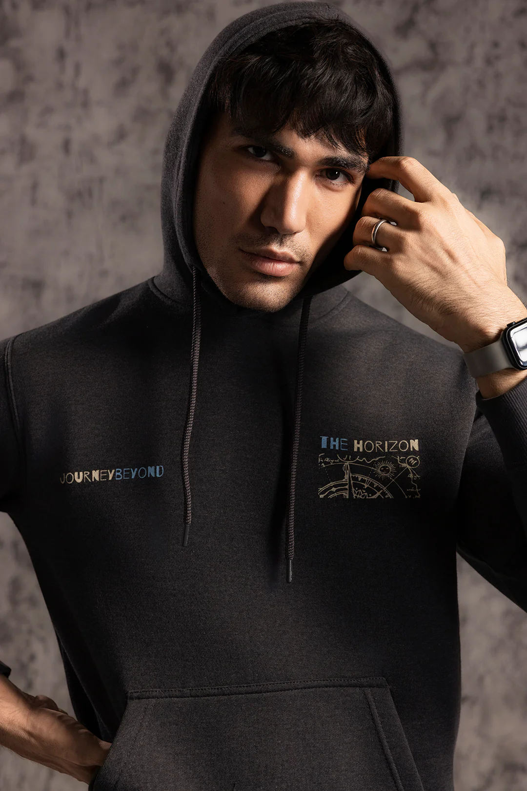 Graphic Hoodie - 5027 - Image 8