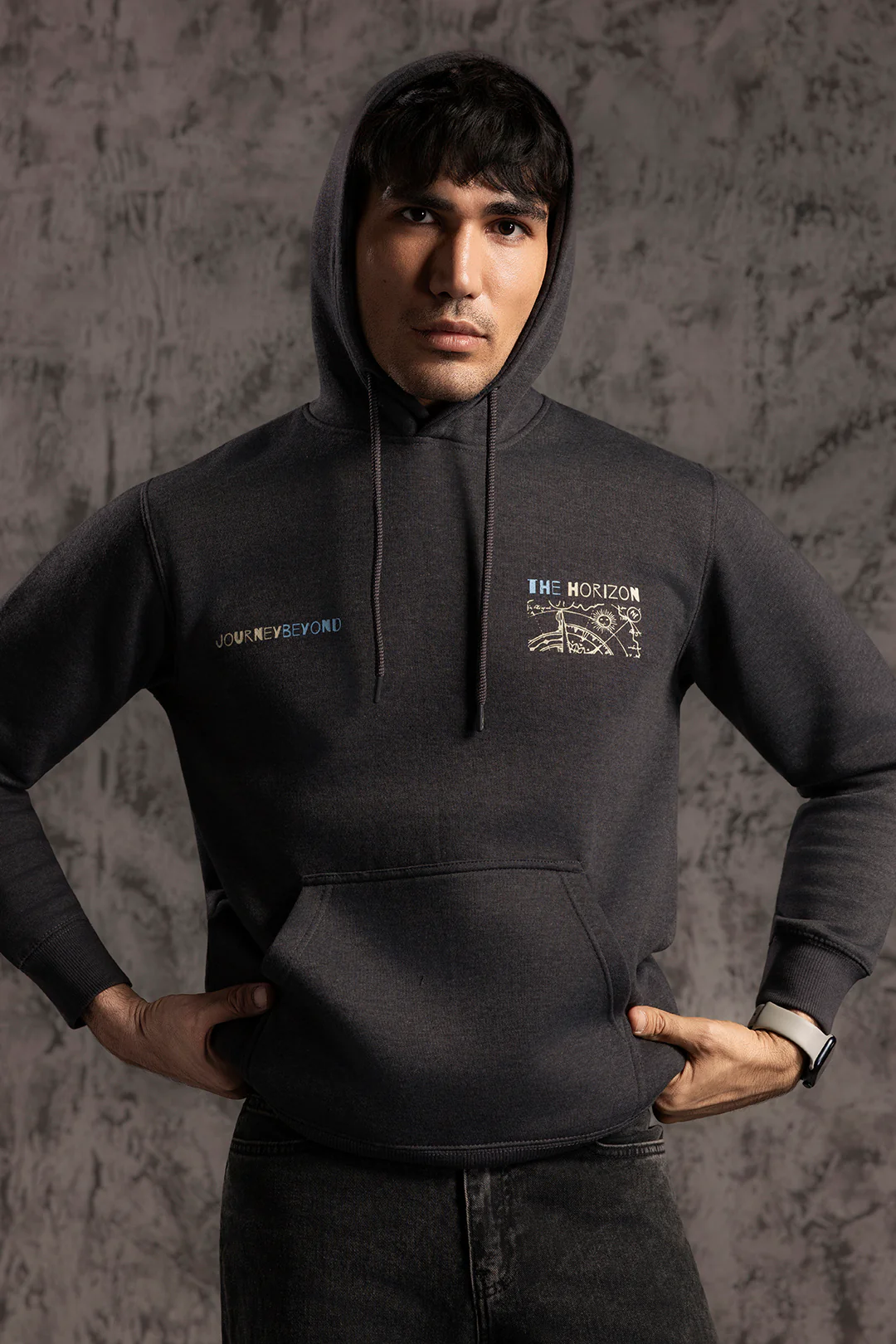 Graphic Hoodie - 5027 - Image 9