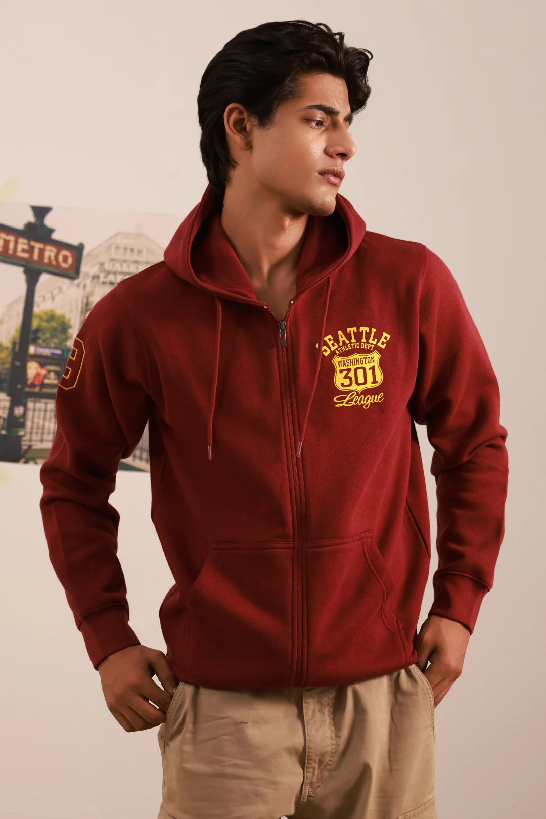 Graphic Hoodie - 5006 - Image 6