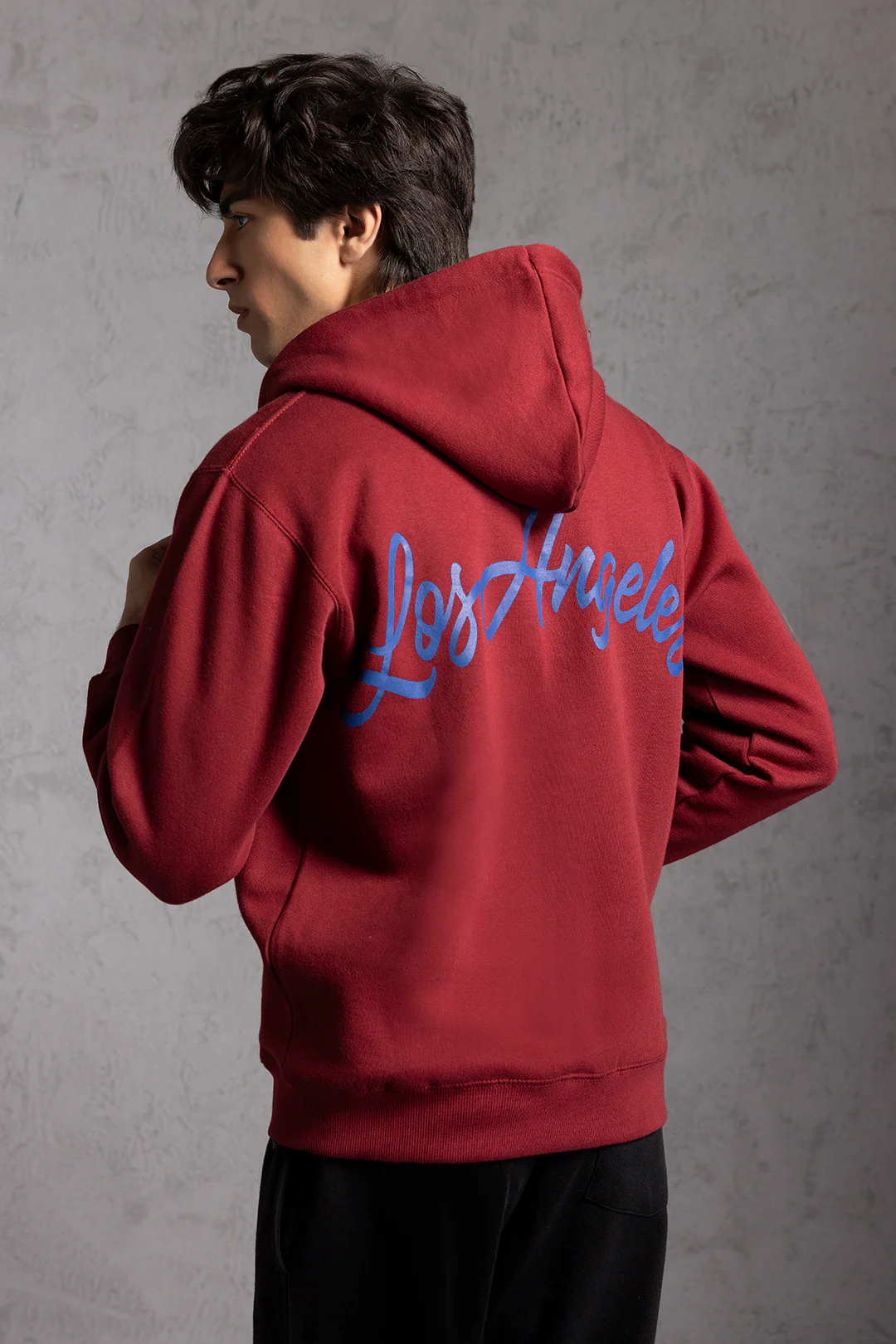 Graphic Zipper Hoodie - 5021 - Image 12