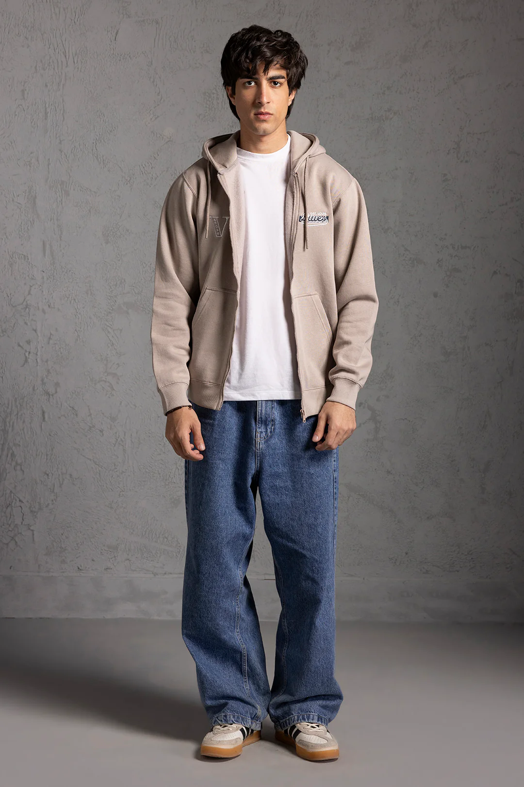 Graphic Zipper Hoodies - 5020