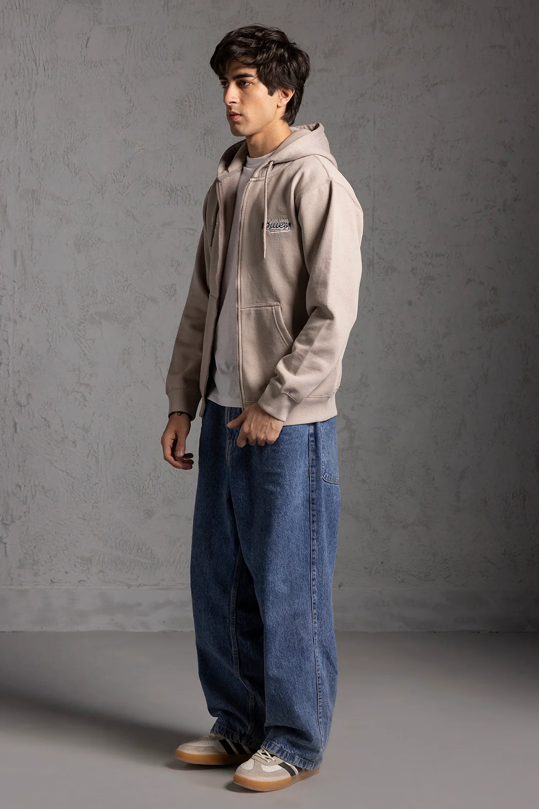 Graphic Zipper Hoodies - 5020 - Image 9