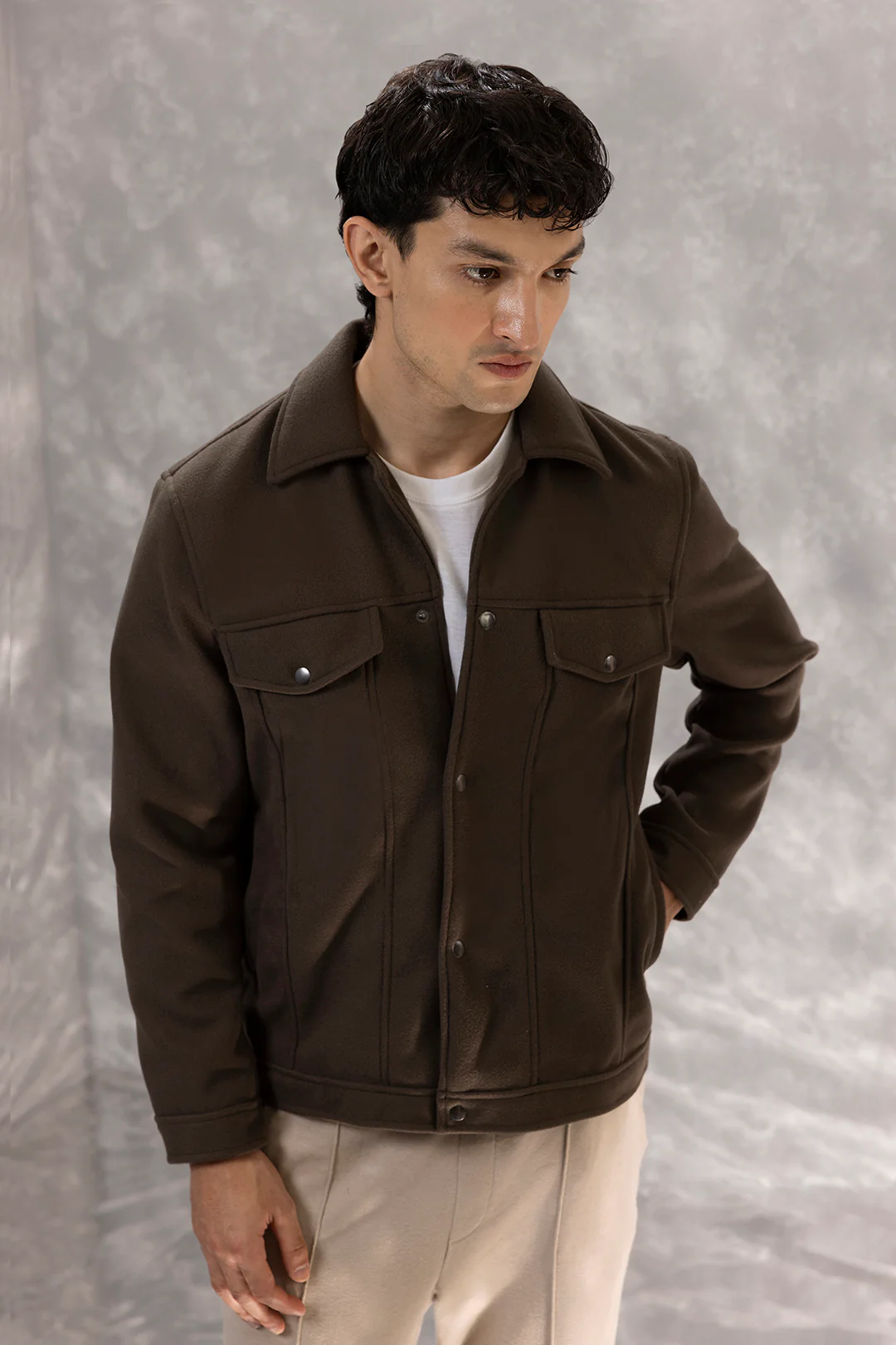 Felted Jacket - 5002 - Image 4