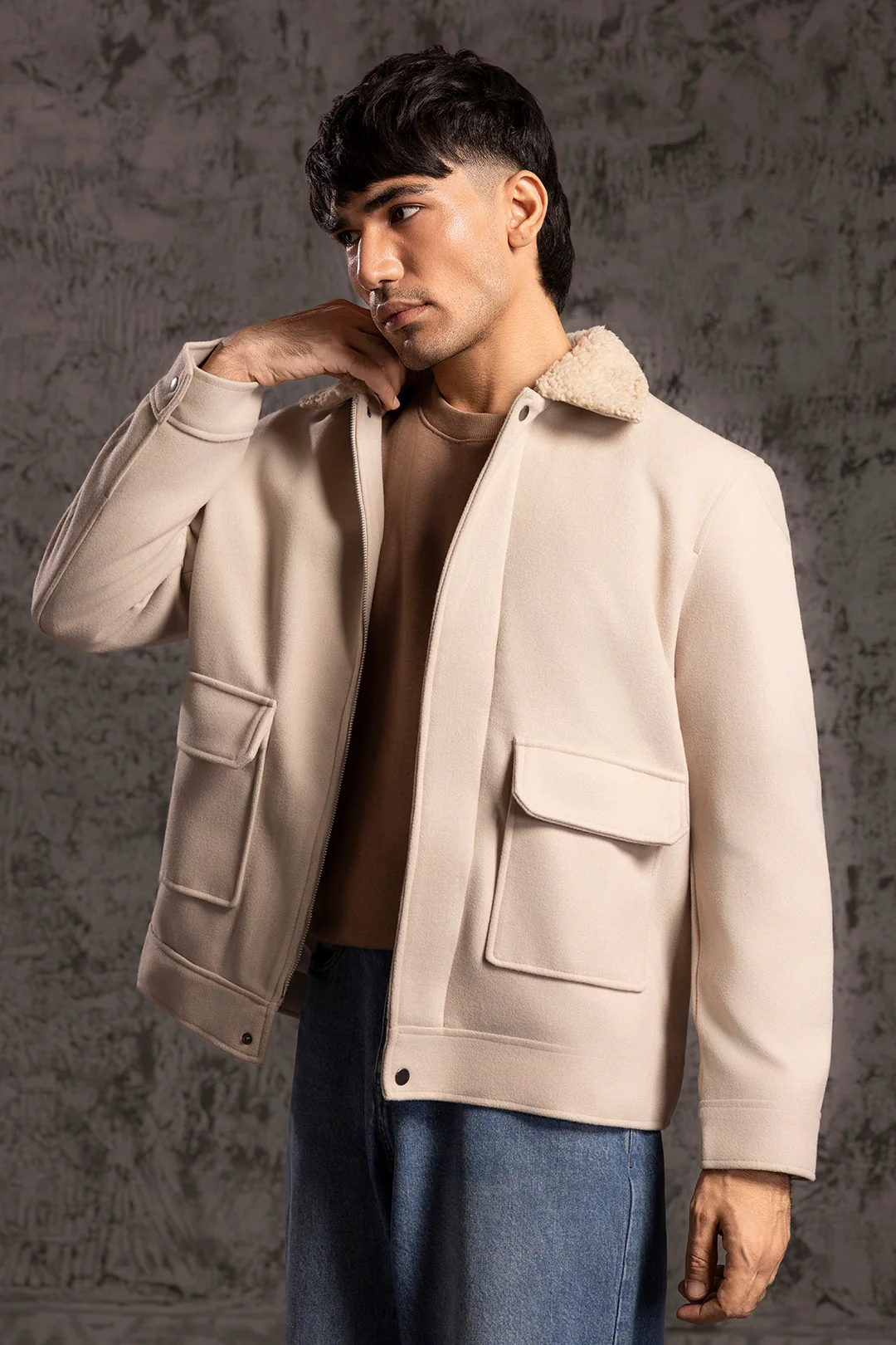 Felted Jacket - 5003 - Image 4