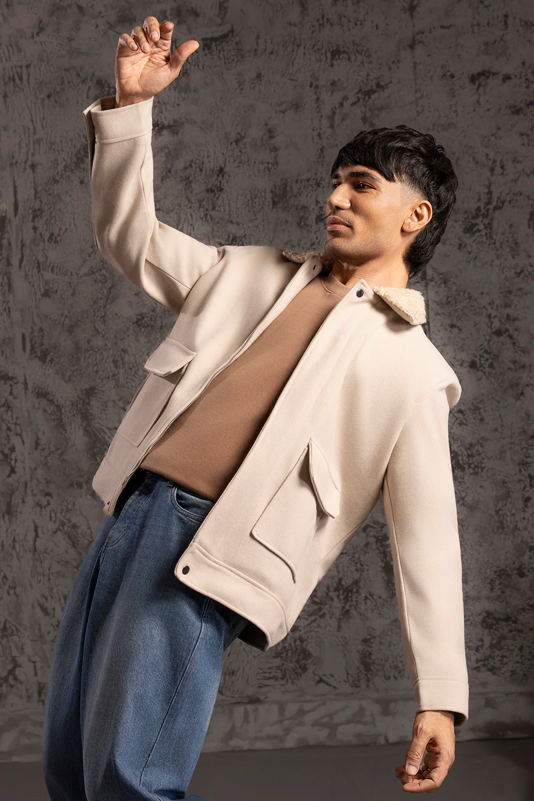 Felted Jacket - 5003 - Image 6