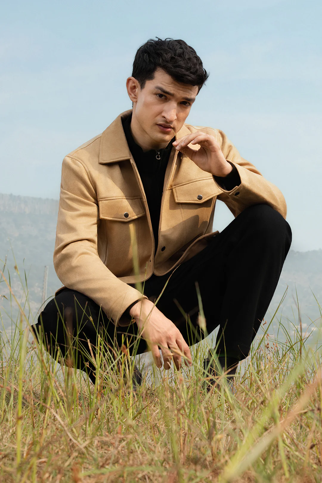 Faux Suede Jacket - 5007 - Image 8