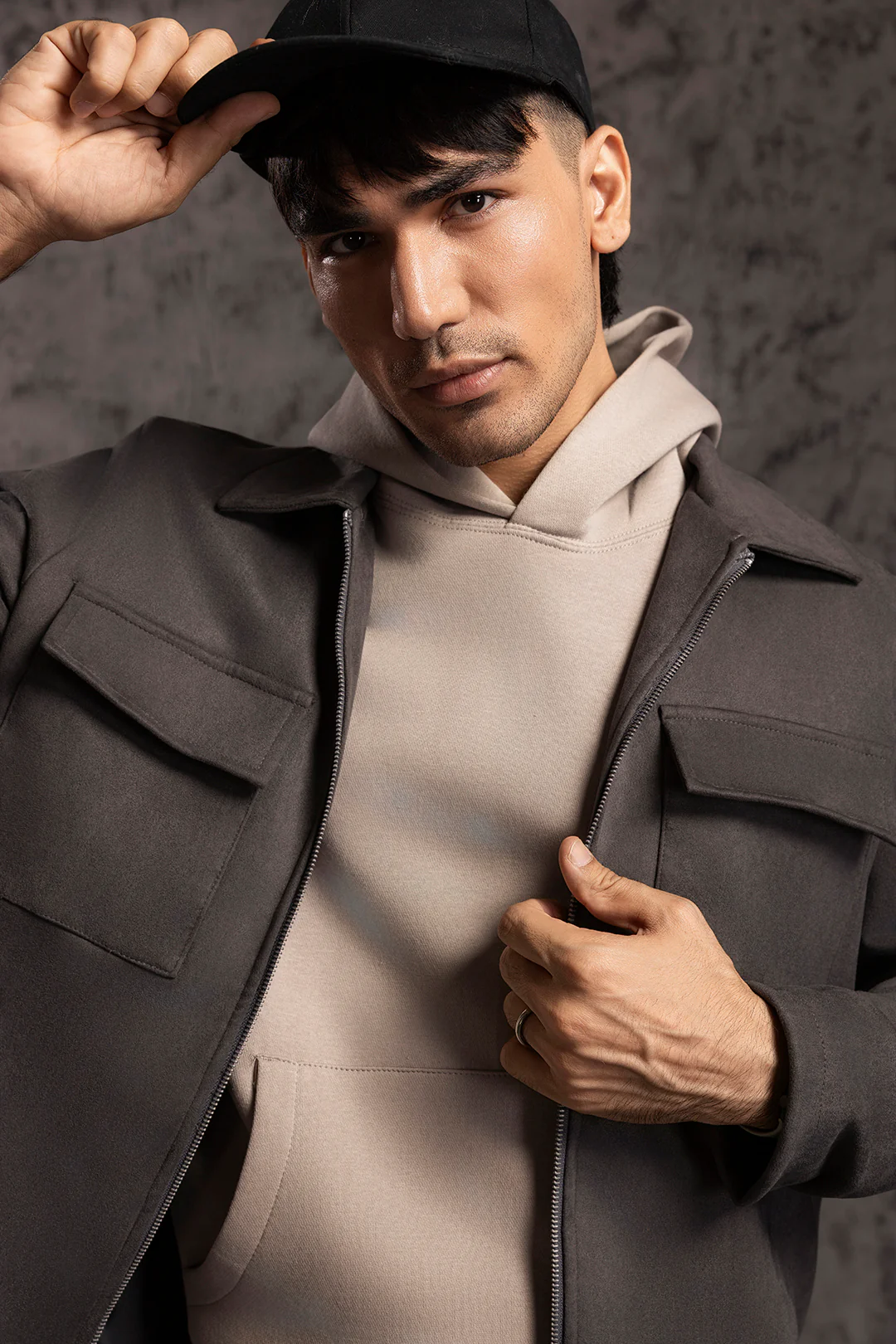 Faux Suede Jacket - 5008 - Image 6